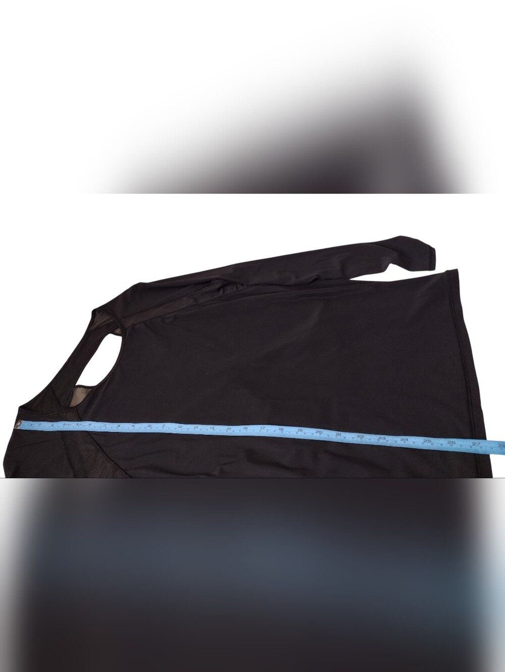 Lululemon Black Lightweight Long Sleeve Athletic Top Sz 10 - Picture 10 of 15